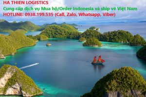 Dịch vụ mua hộ hàng/Order Indonesia chuyên nghiệp của Hà Thiên Logistics